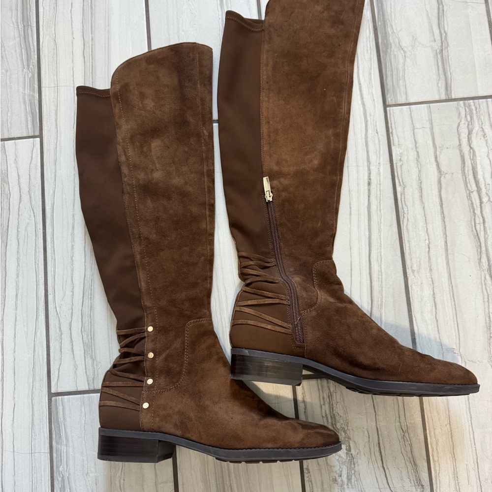 Vince Camuto Brown Over the Knee Boots